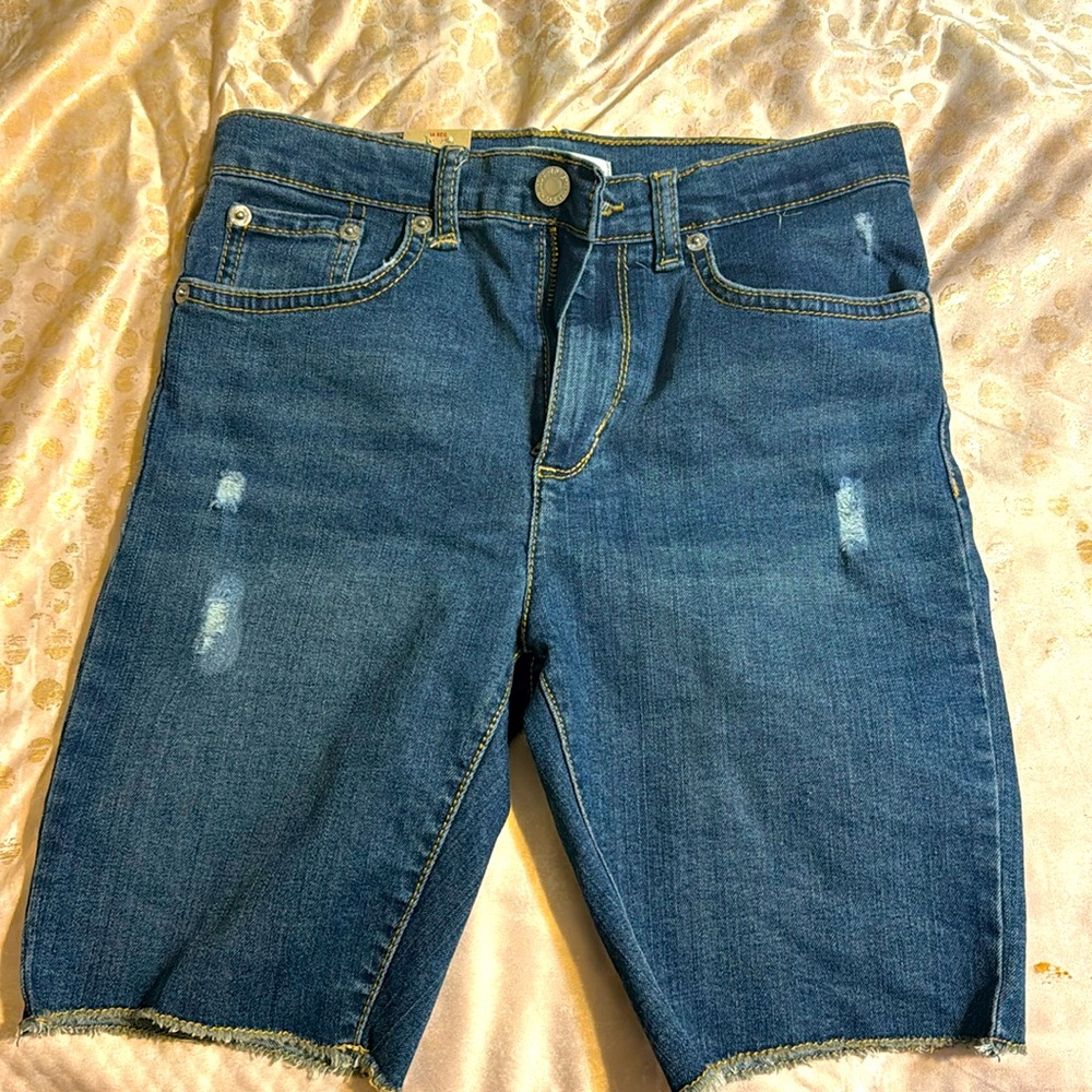 Levi’s High Rise Bike Shorts: Girl’s size 14 reg. (Stretch)